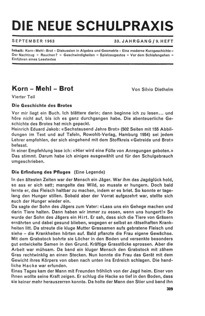 Buchumschlag - Heft 9
