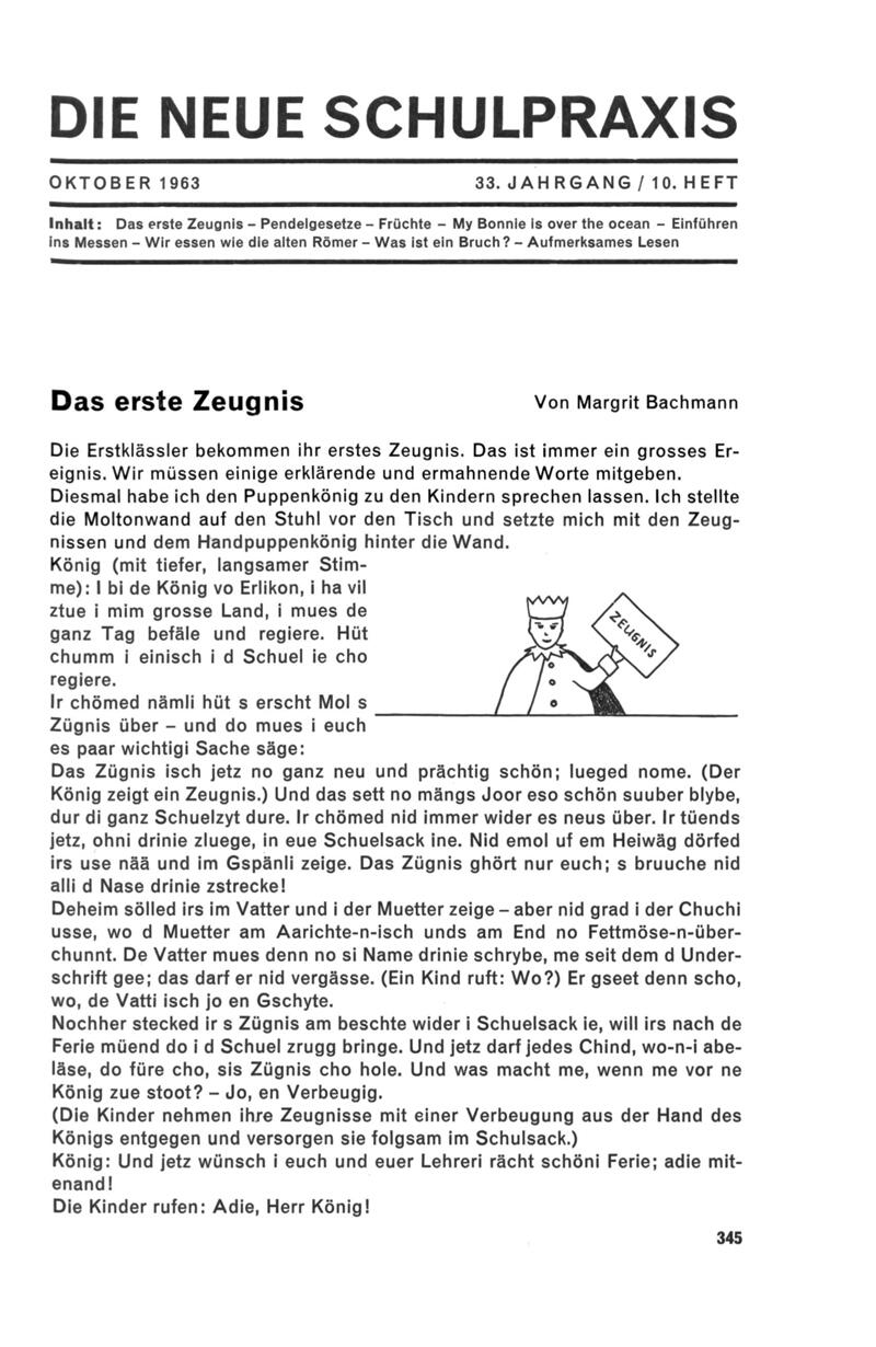 Buchumschlag - Heft 10
