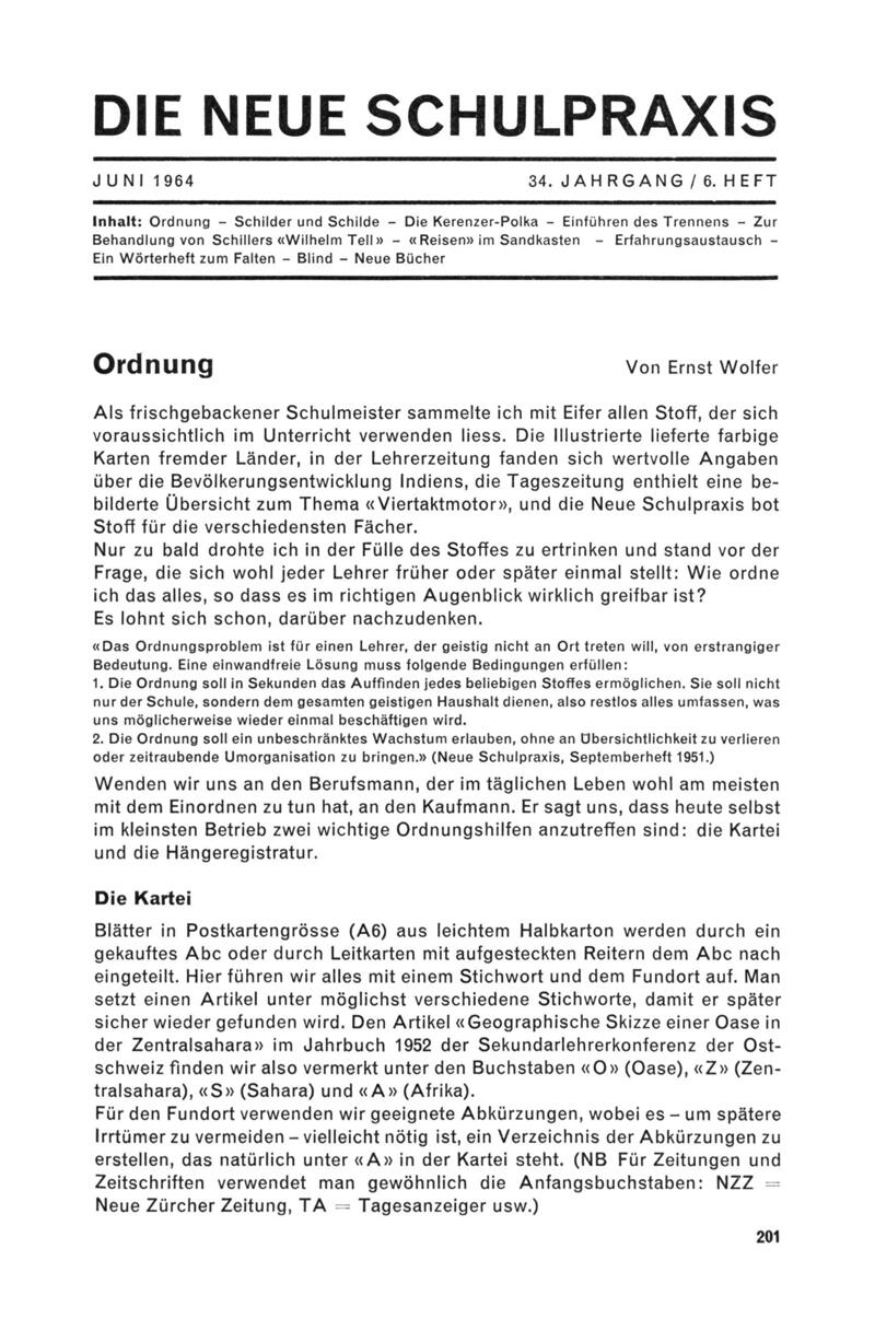 Buchumschlag - Heft 6