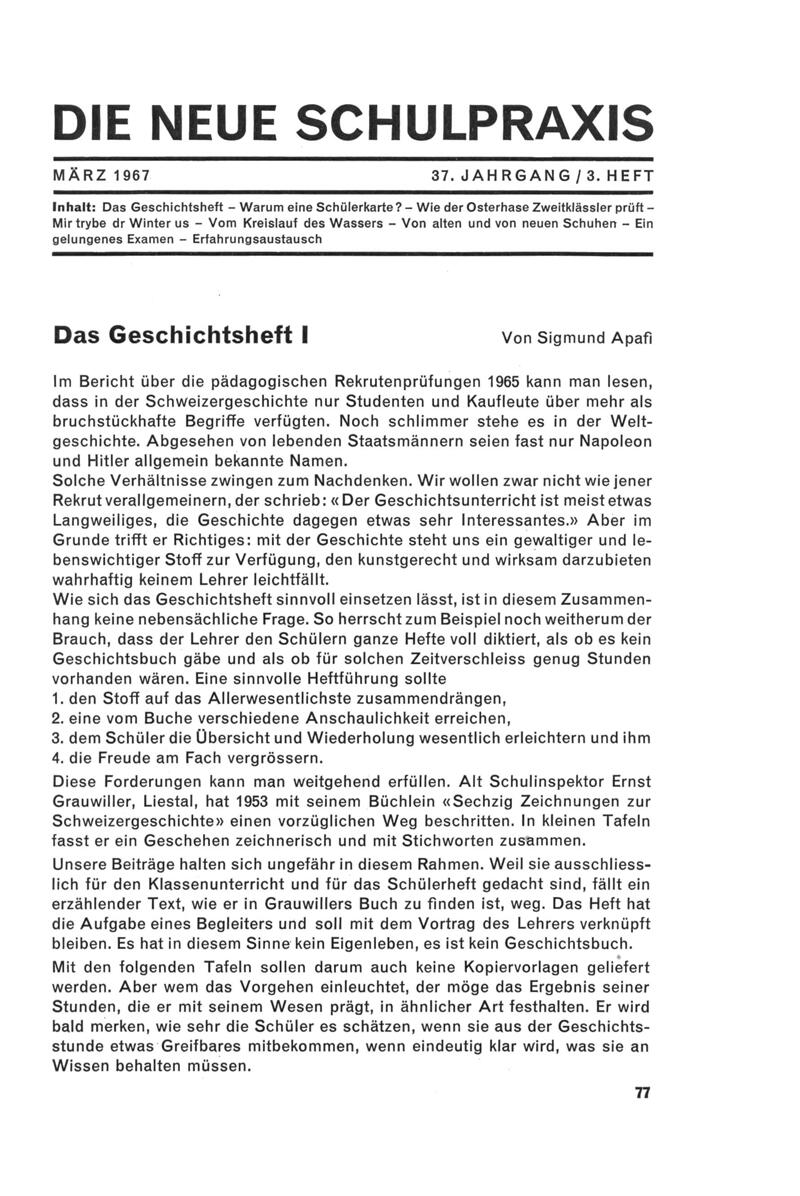 Buchumschlag - Heft 3