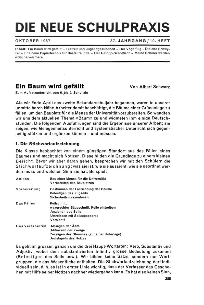 Buchumschlag - Heft 10