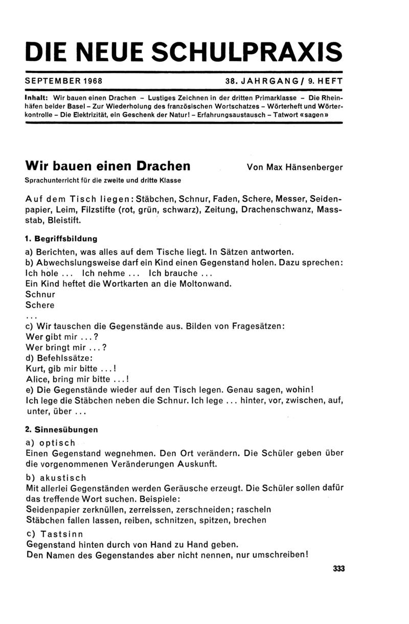 Buchumschlag - Heft 9