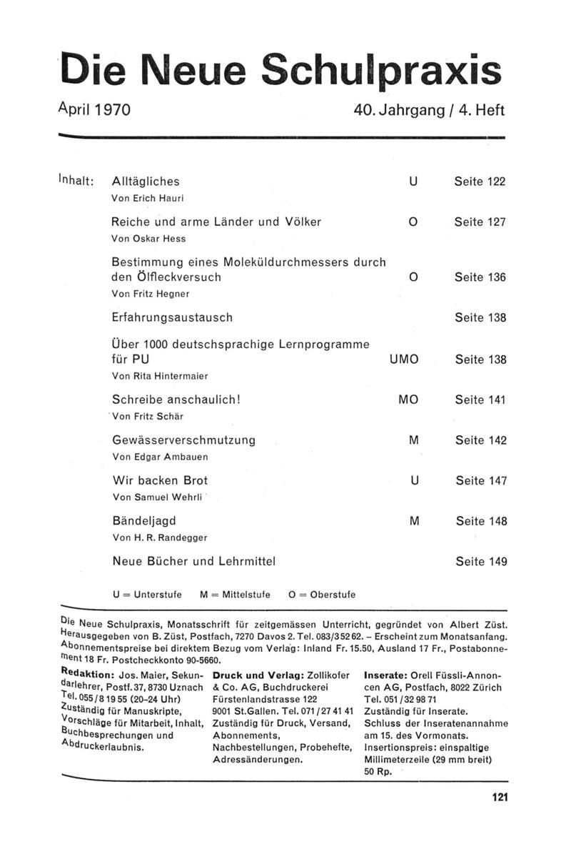 Buchumschlag - Heft 4