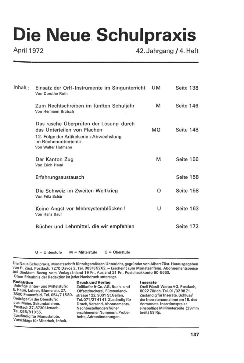 Buchumschlag - Heft 4