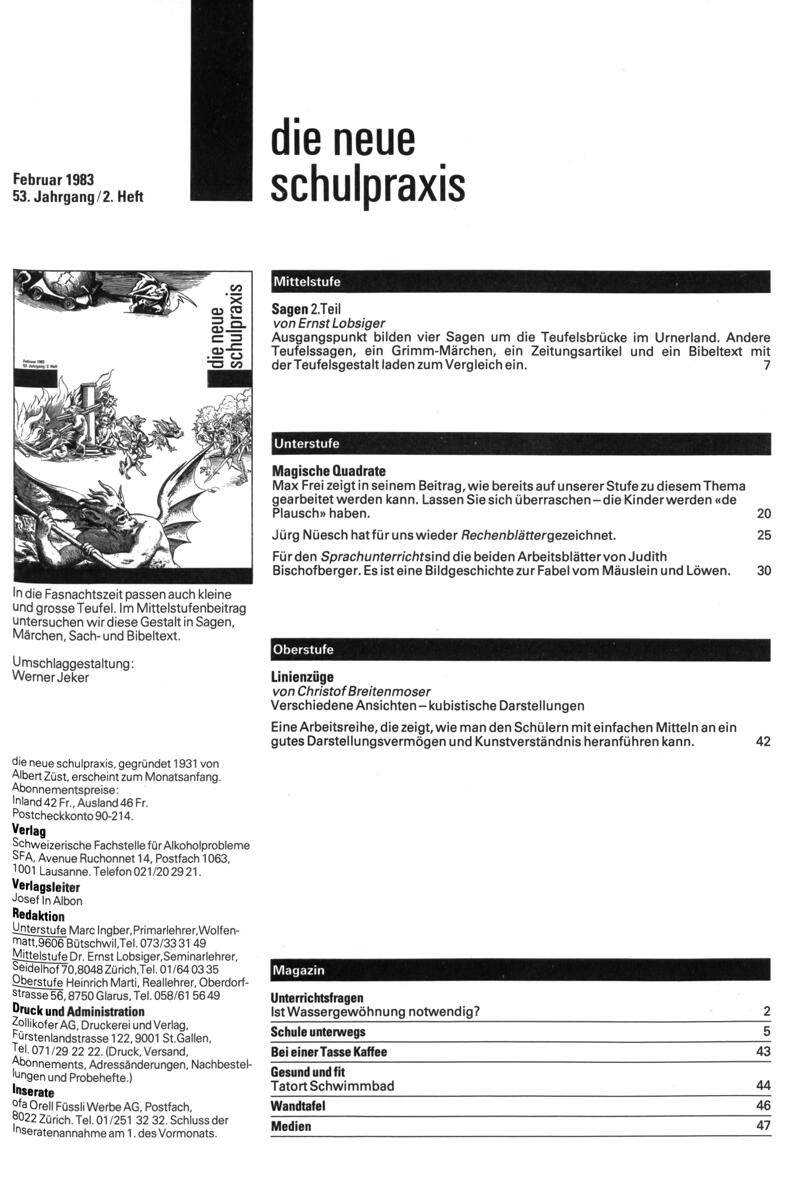 Buchumschlag - Heft 2