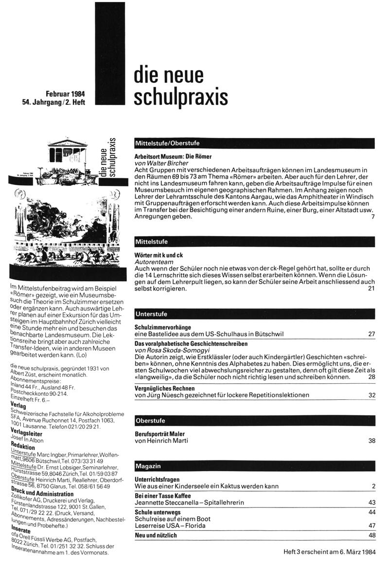 Buchumschlag - Heft 2