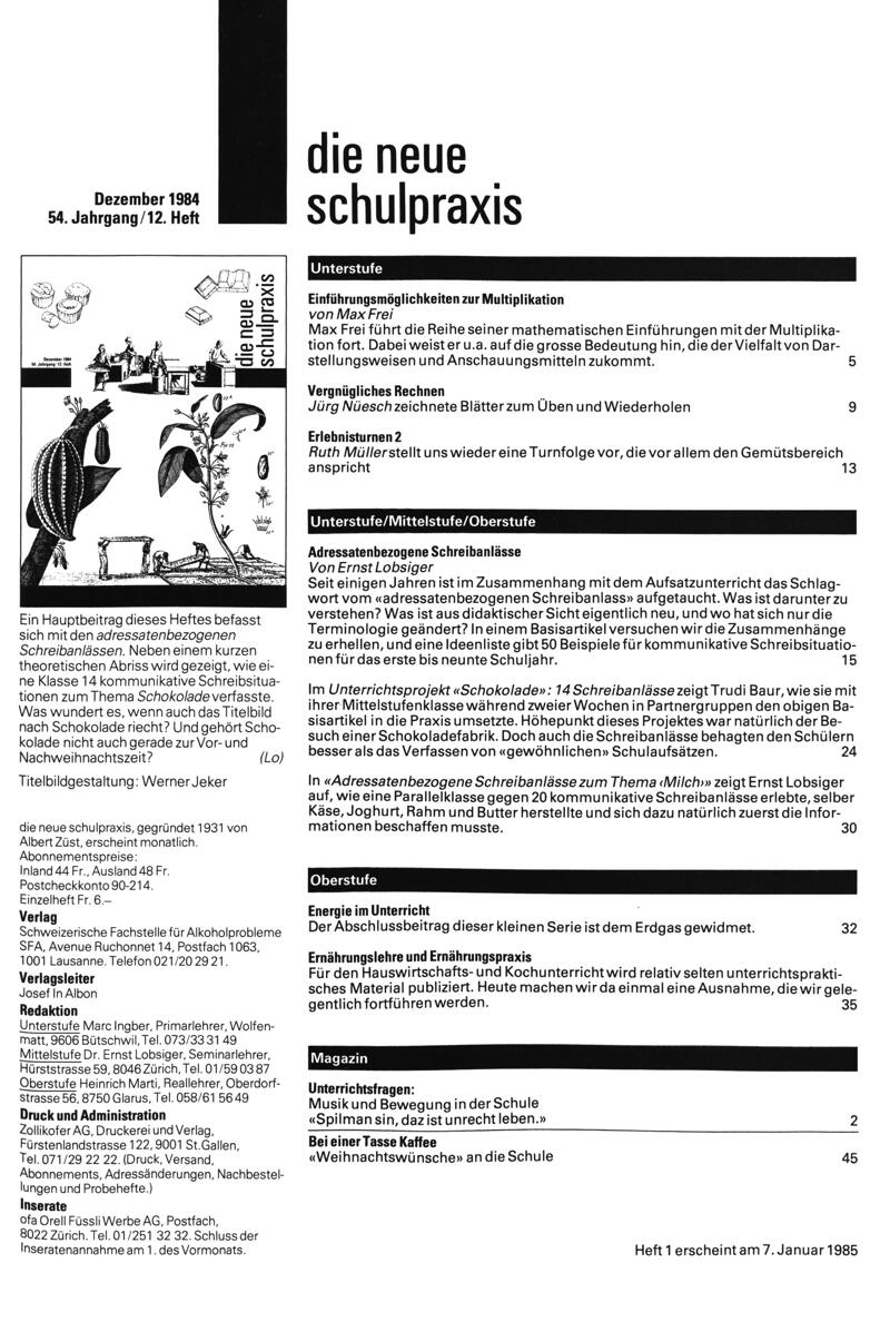 Buchumschlag - Heft 12