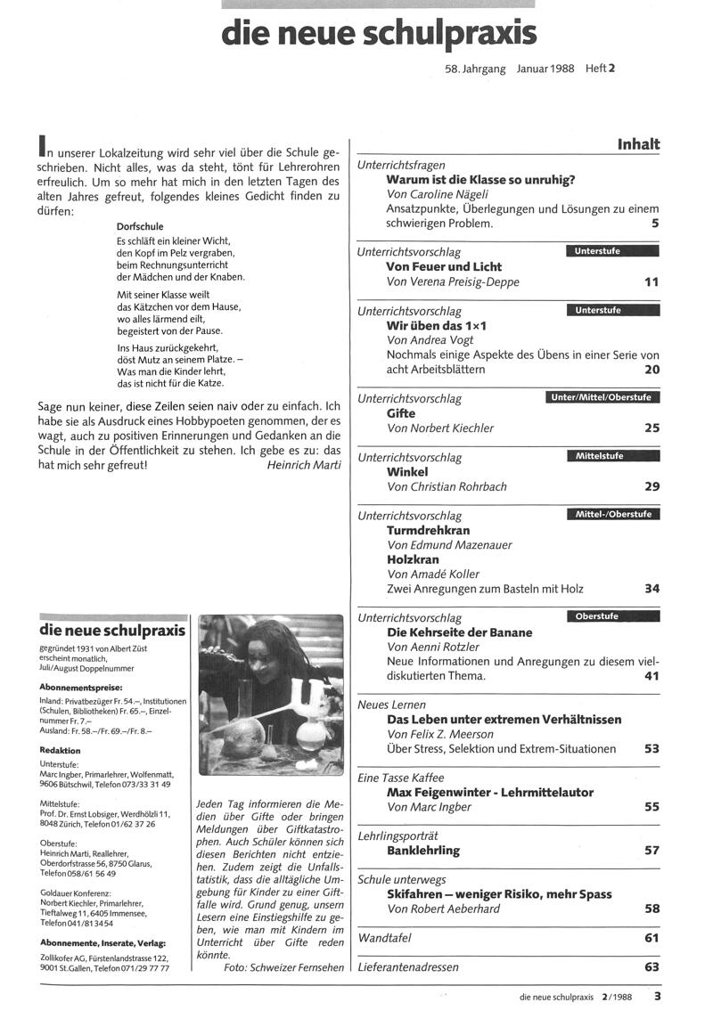 Buchumschlag - Heft 2