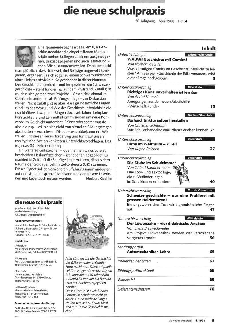Buchumschlag - Heft 4