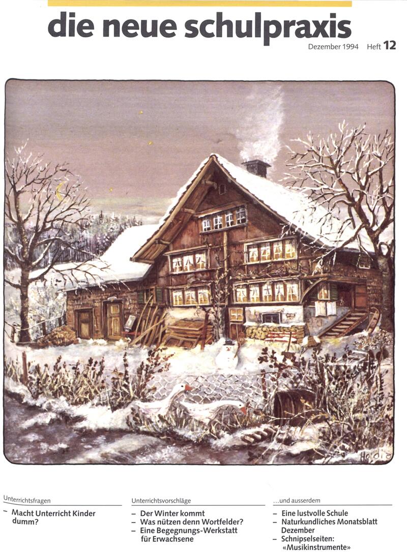 Buchumschlag - Heft 12