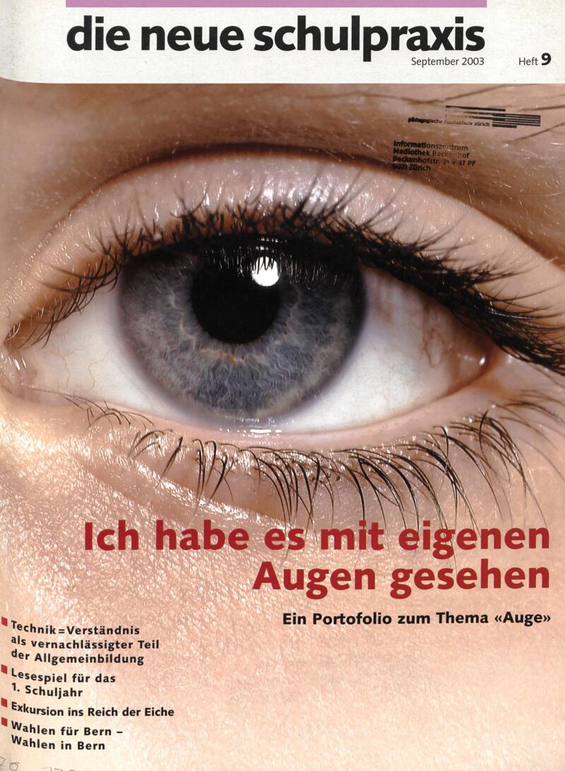 Buchumschlag - Heft 9