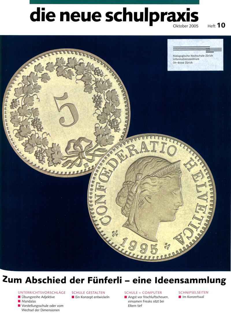 Buchumschlag - Heft 10