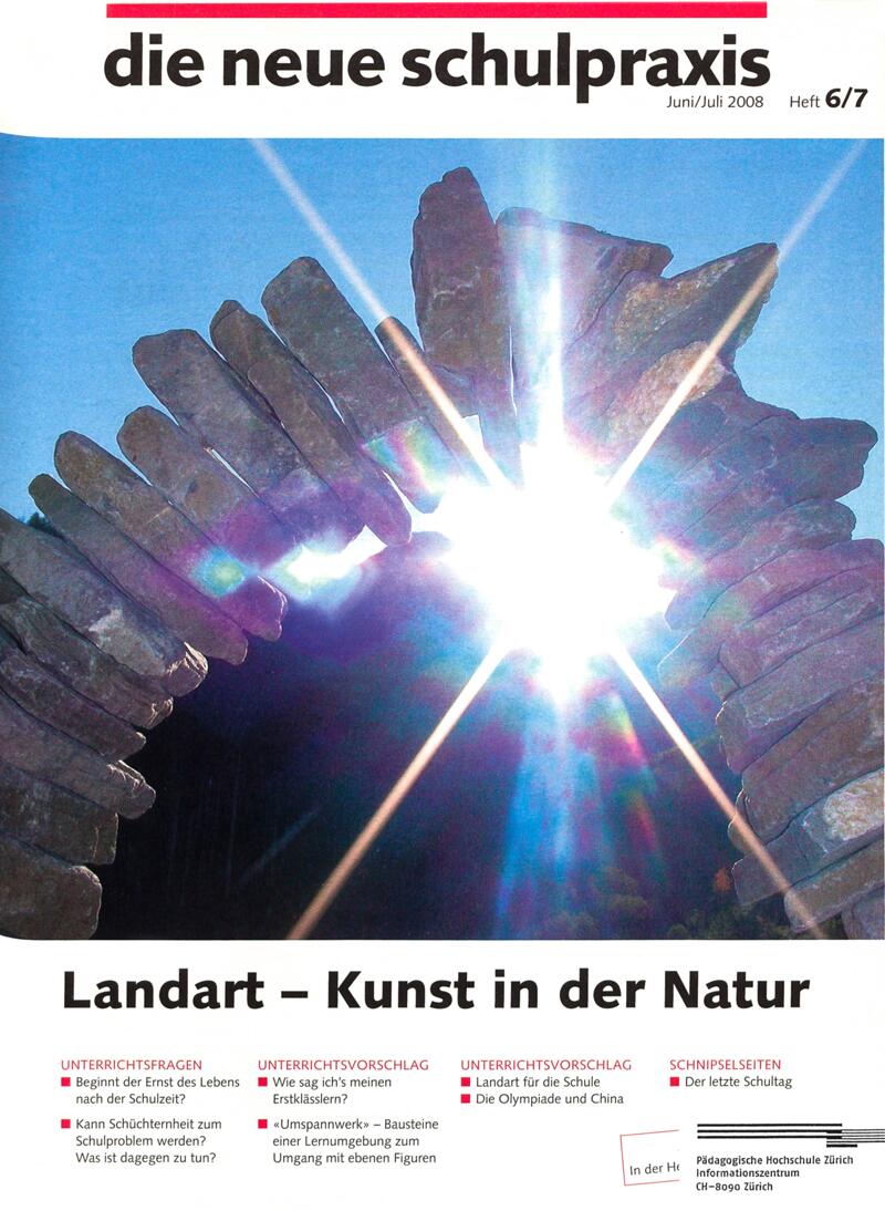 Buchumschlag - Heft 6-7