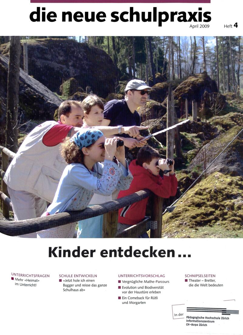 Buchumschlag - Heft 4