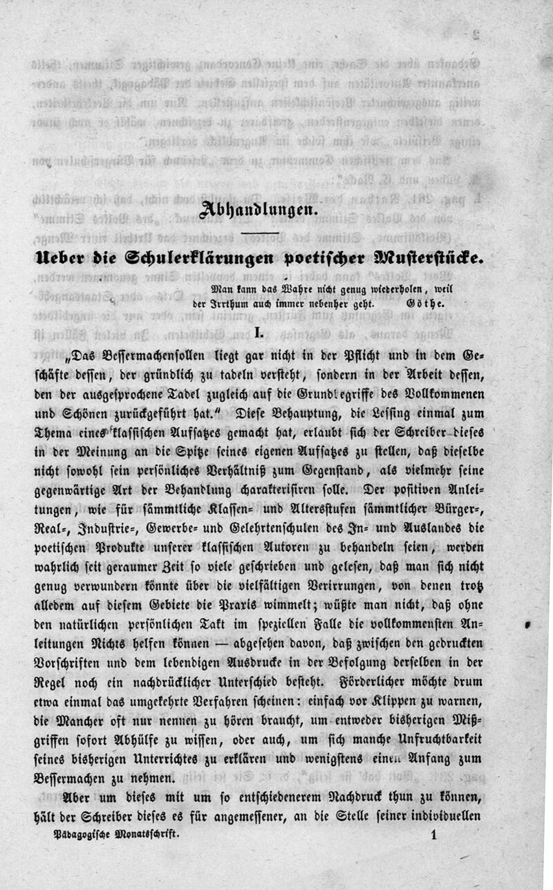 Buchumschlag - Heft 1