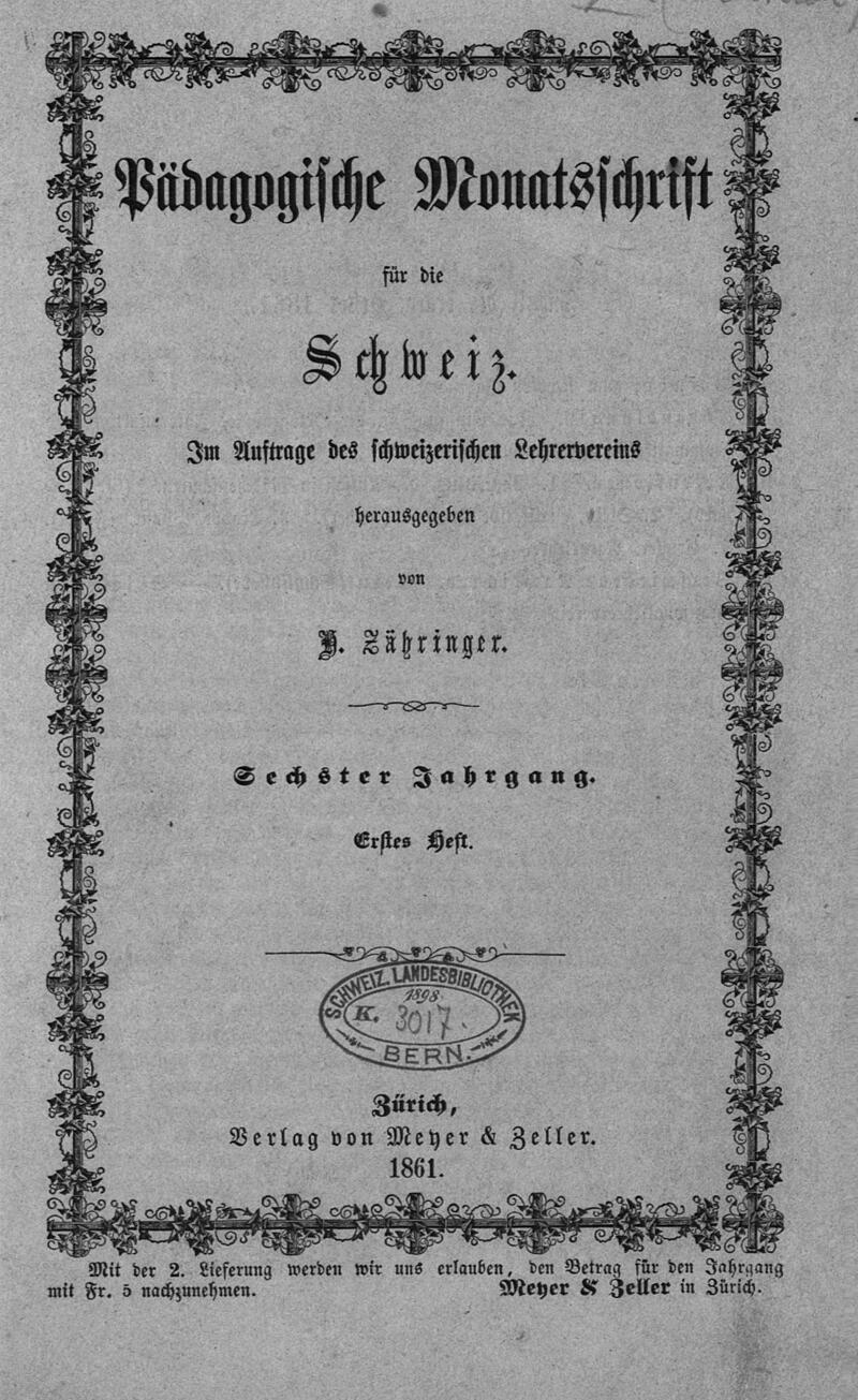 Buchumschlag - Heft 1