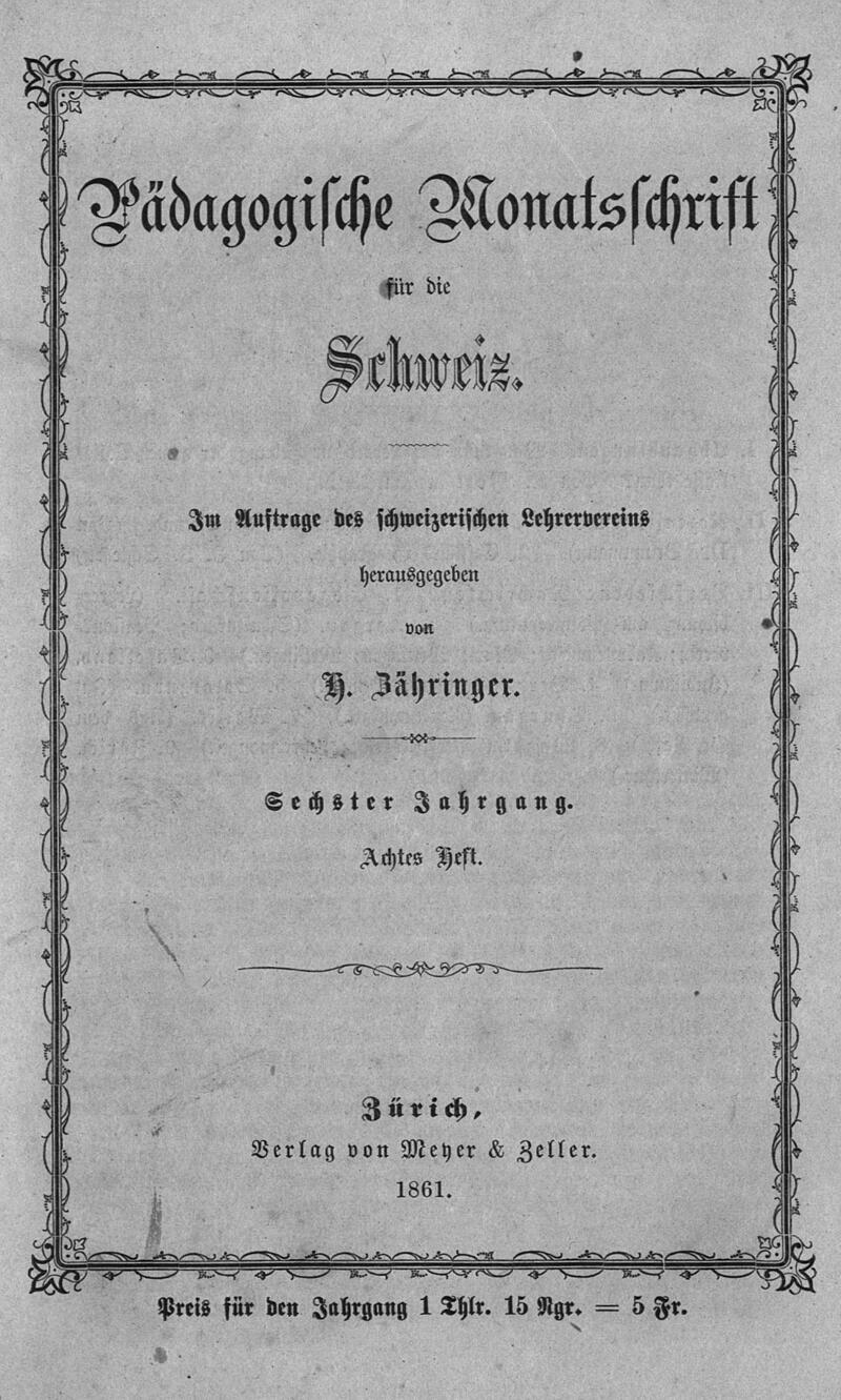Buchumschlag - Heft 8