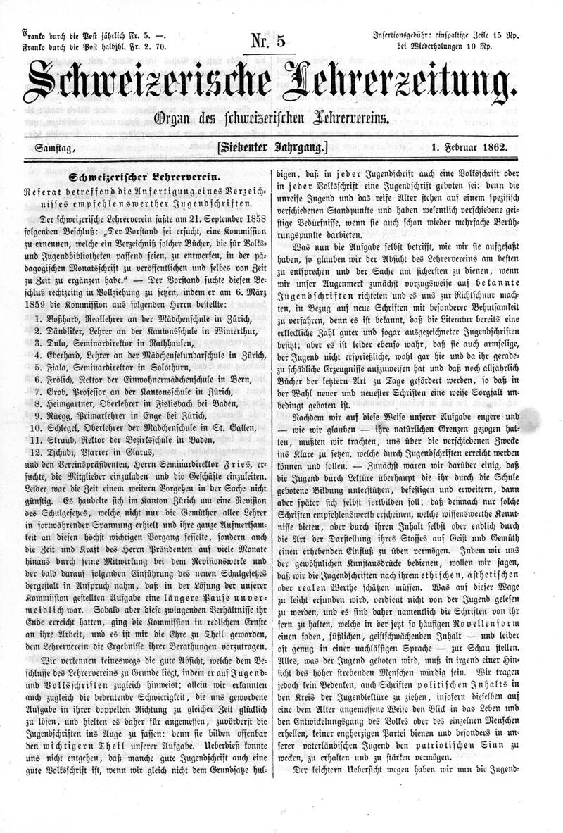 Buchumschlag - Heft 5