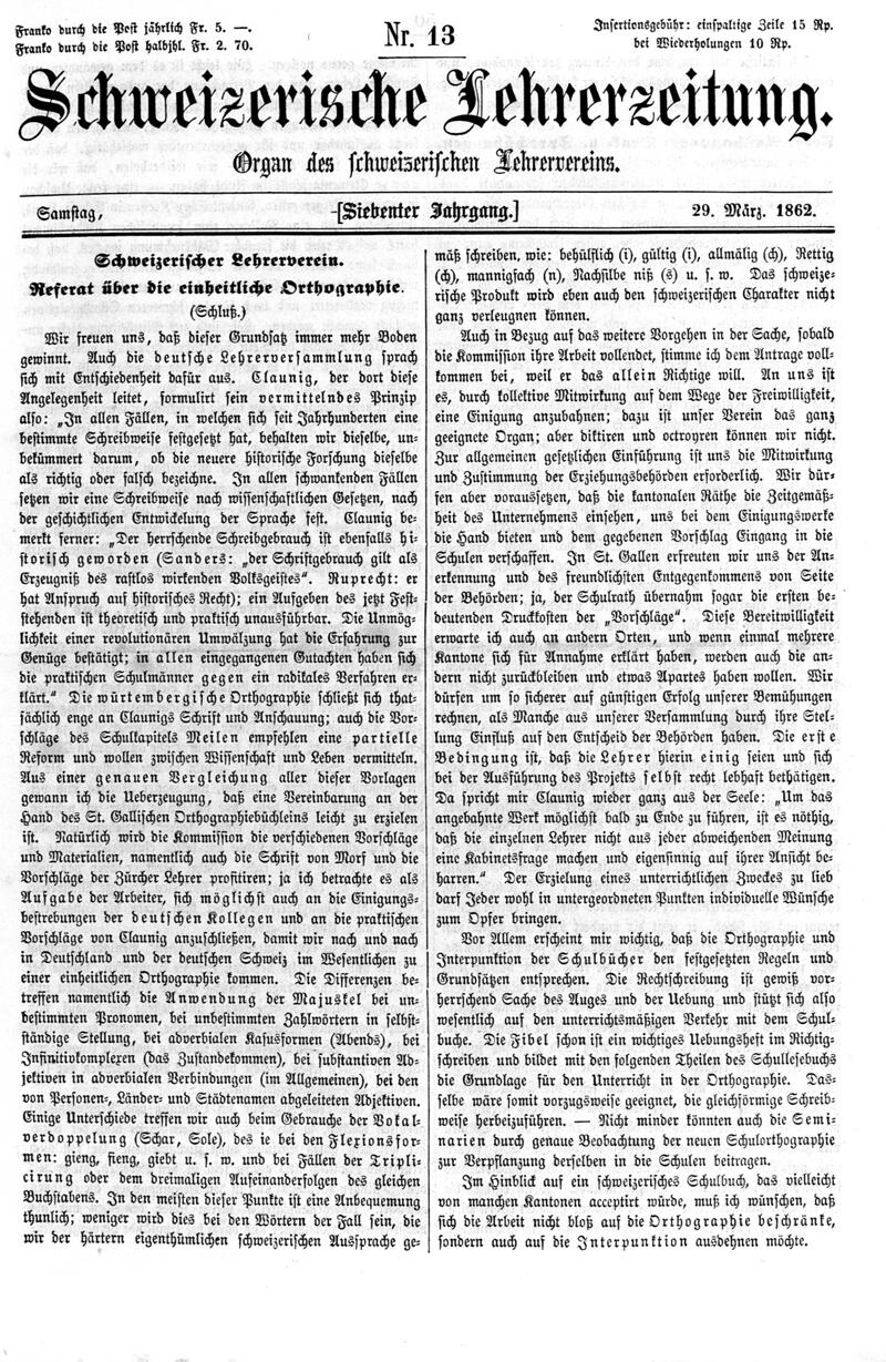 Buchumschlag - Heft 13