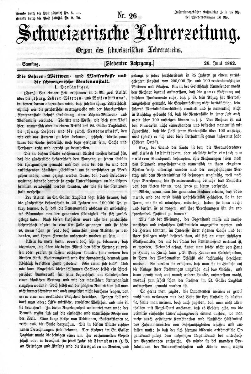 Buchumschlag - Heft 26
