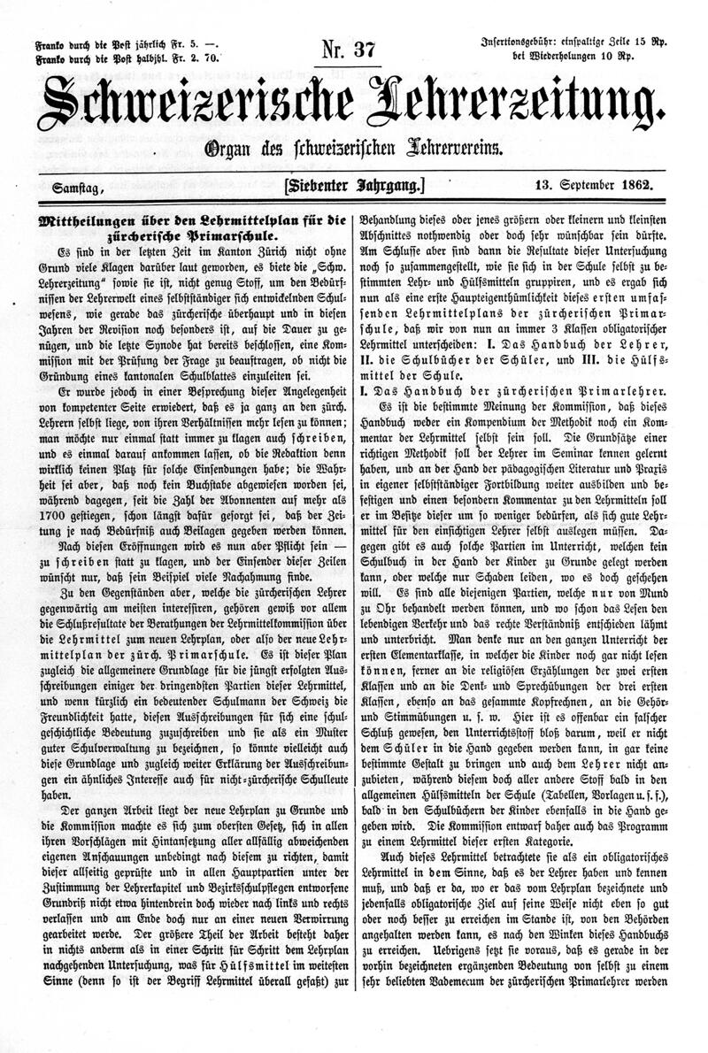 Buchumschlag - Heft 37