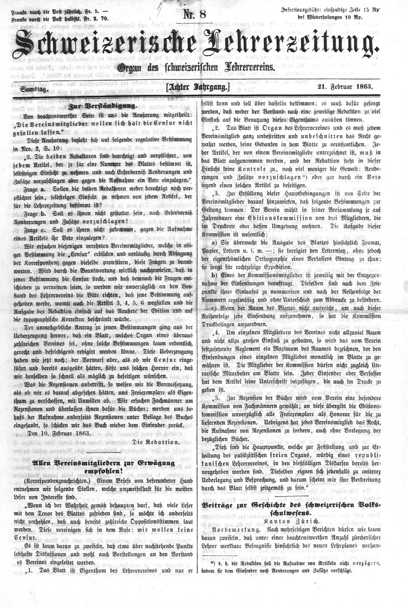 Buchumschlag - Heft 8