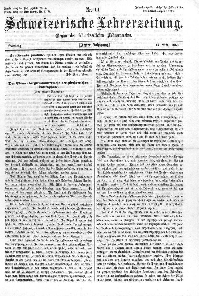 Buchumschlag - Heft 11