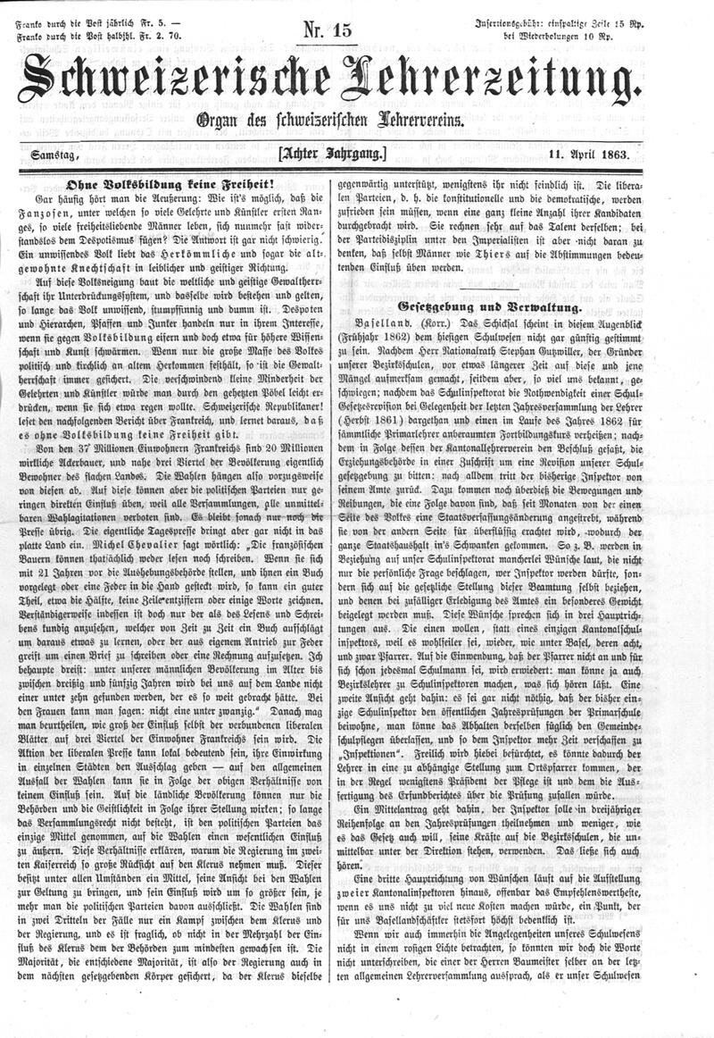 Buchumschlag - Heft 15
