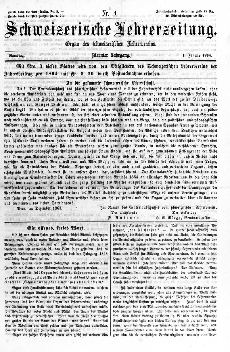 Buchumschlag - Heft 1