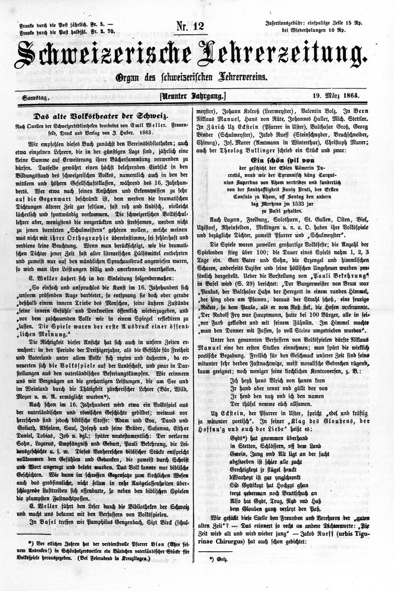 Buchumschlag - Heft 12