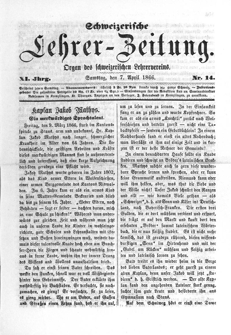 Buchumschlag - Heft 14