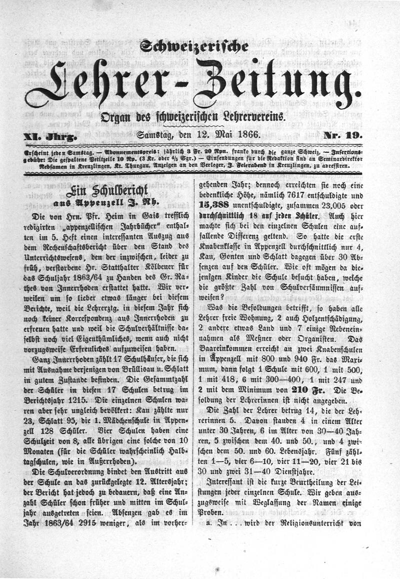 Buchumschlag - Heft 19