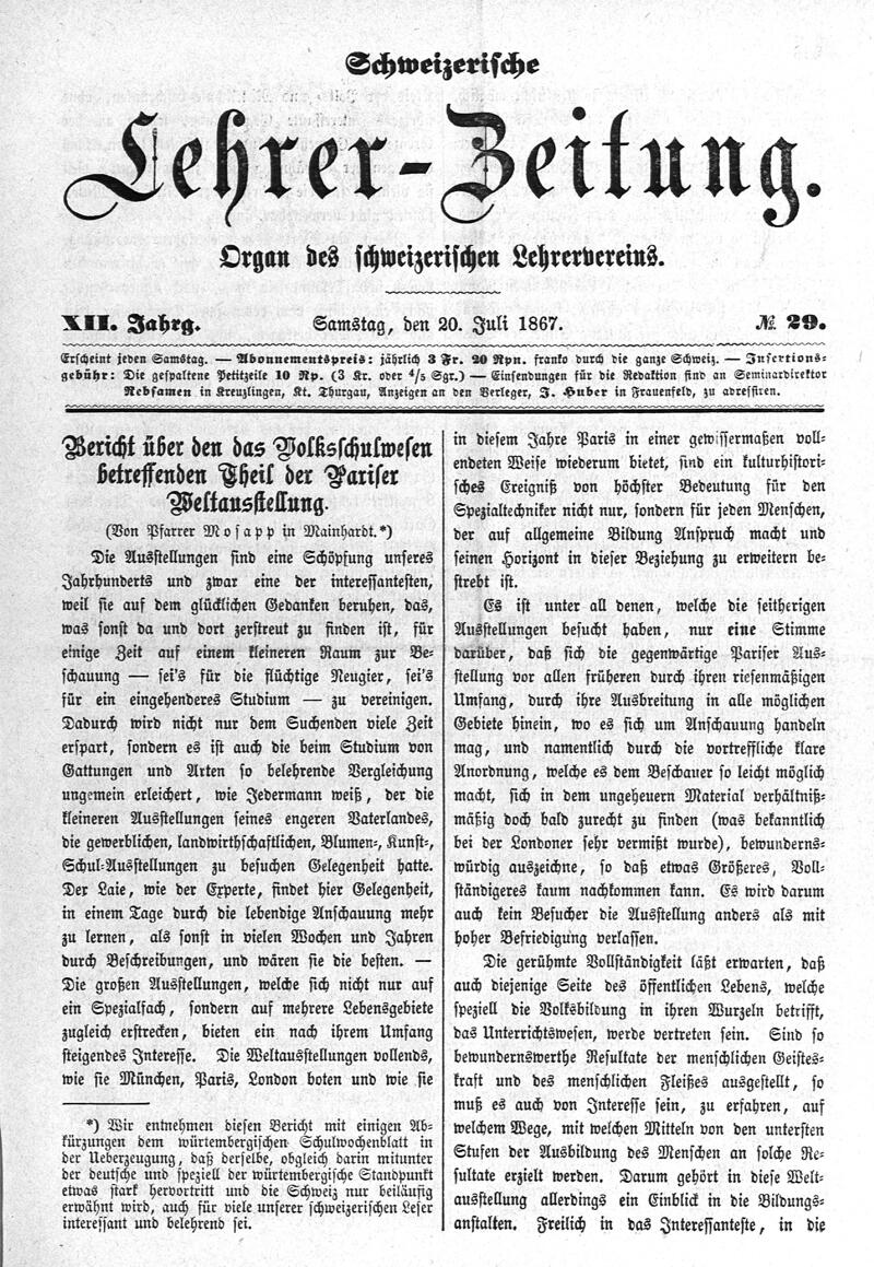 Buchumschlag - Heft 29