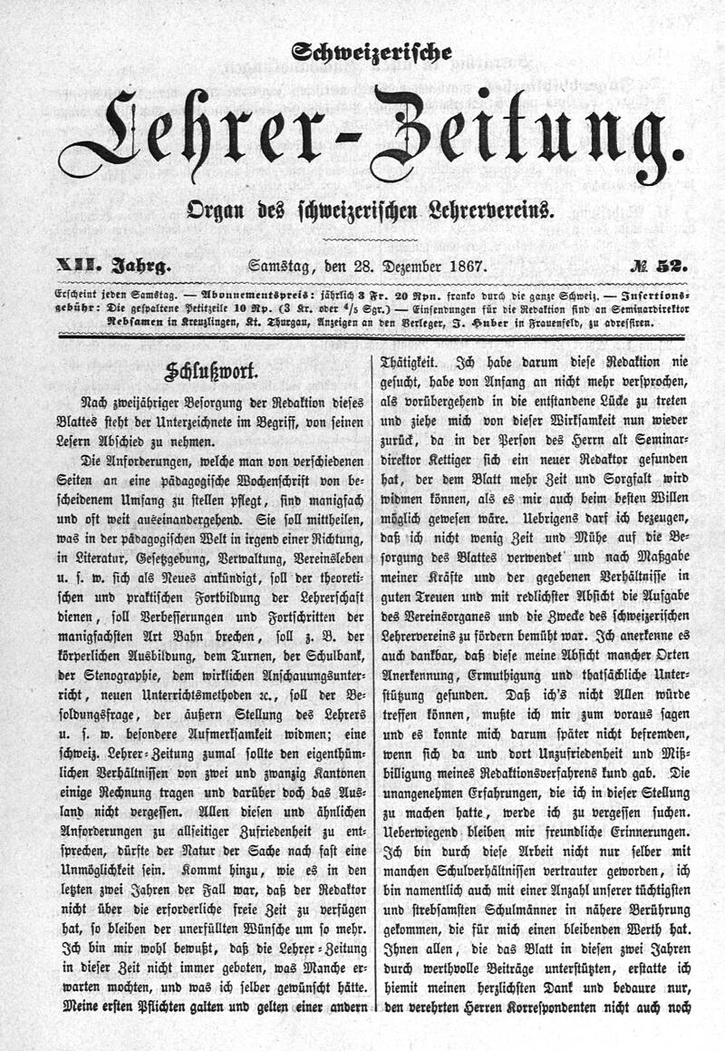 Buchumschlag - Heft 52