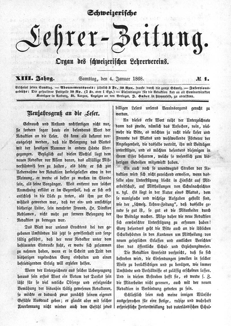 Buchumschlag - Heft 1