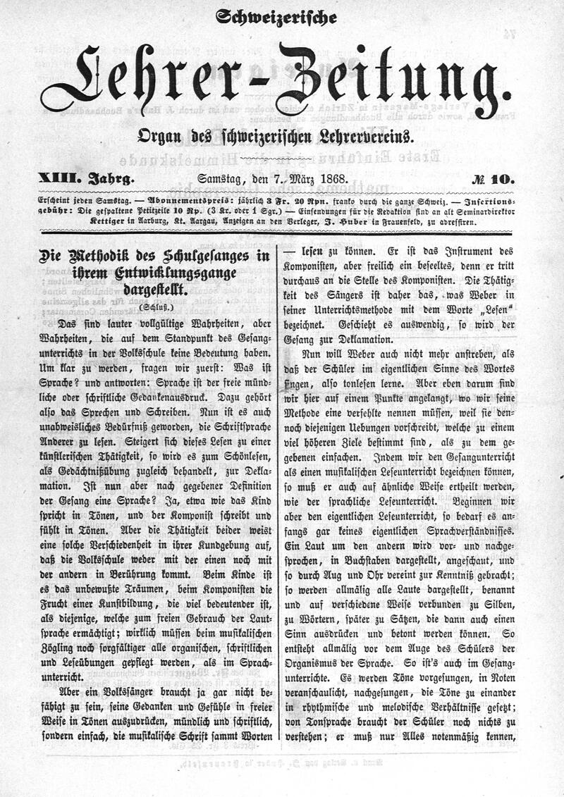 Buchumschlag - Heft 10