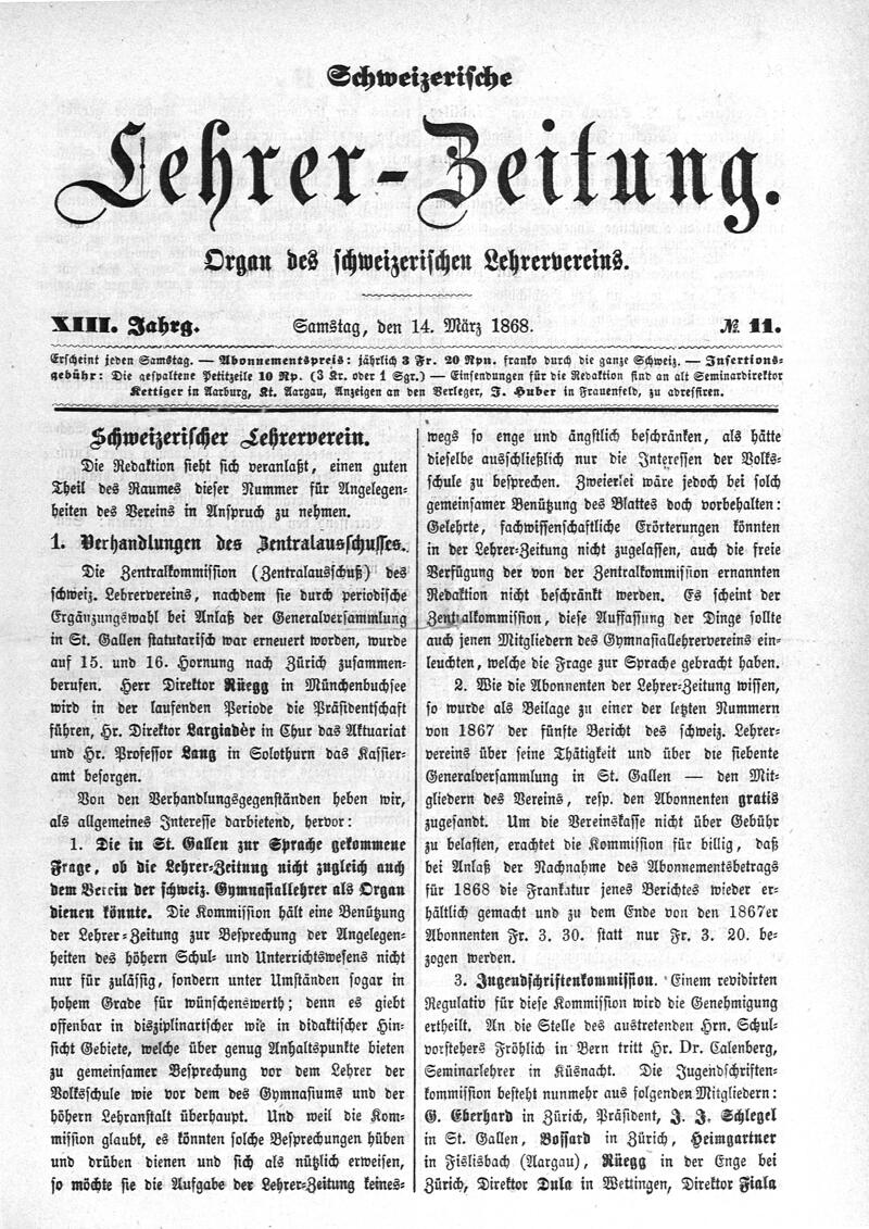 Buchumschlag - Heft 11