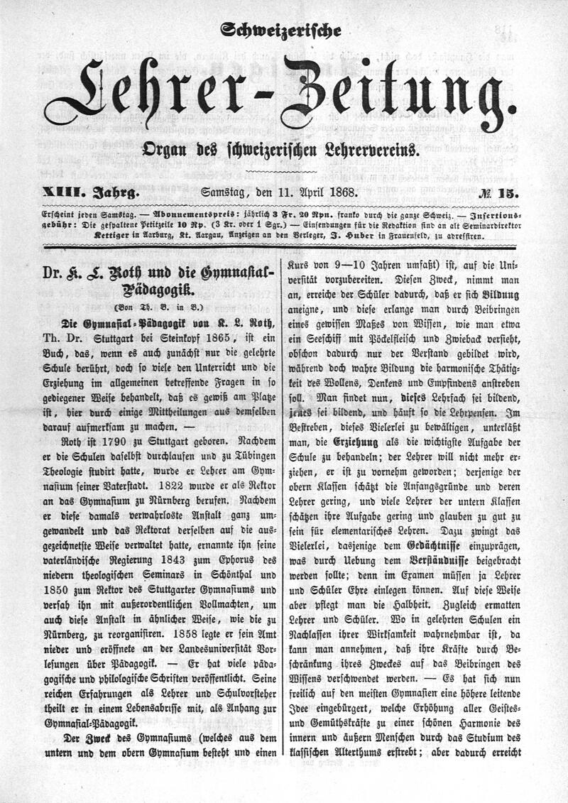 Buchumschlag - Heft 15