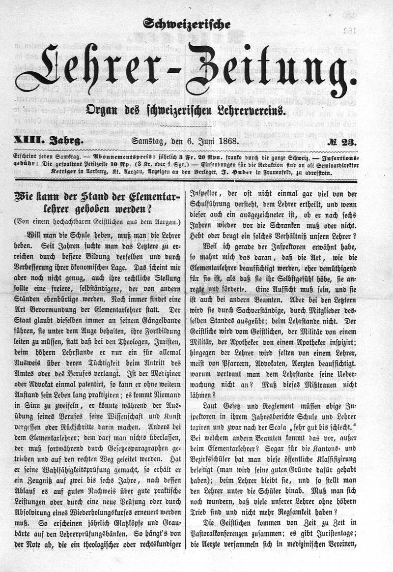 Buchumschlag - Heft 23