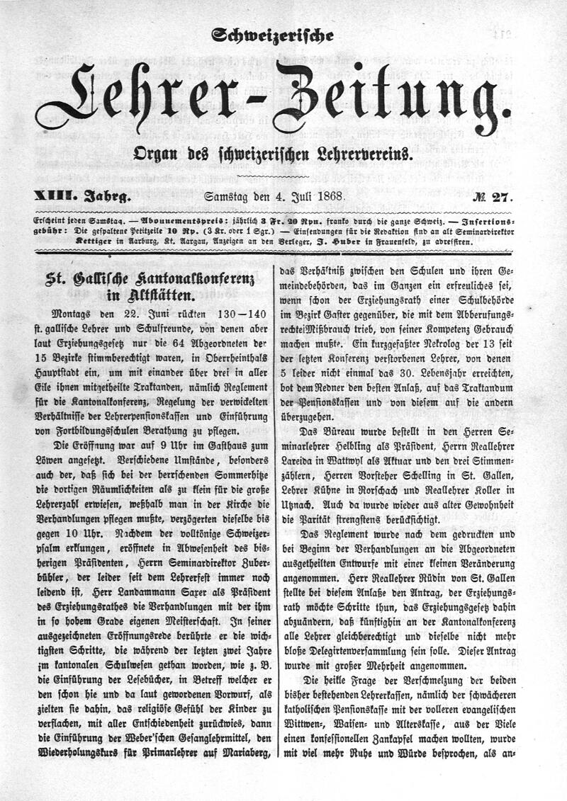 Buchumschlag - Heft 27