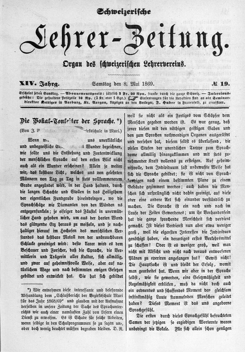 Buchumschlag - Heft 19