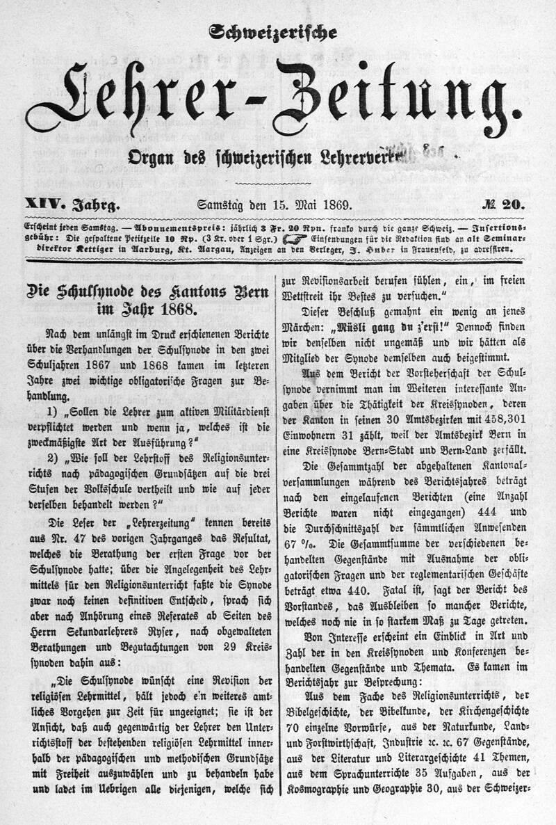 Buchumschlag - Heft 20