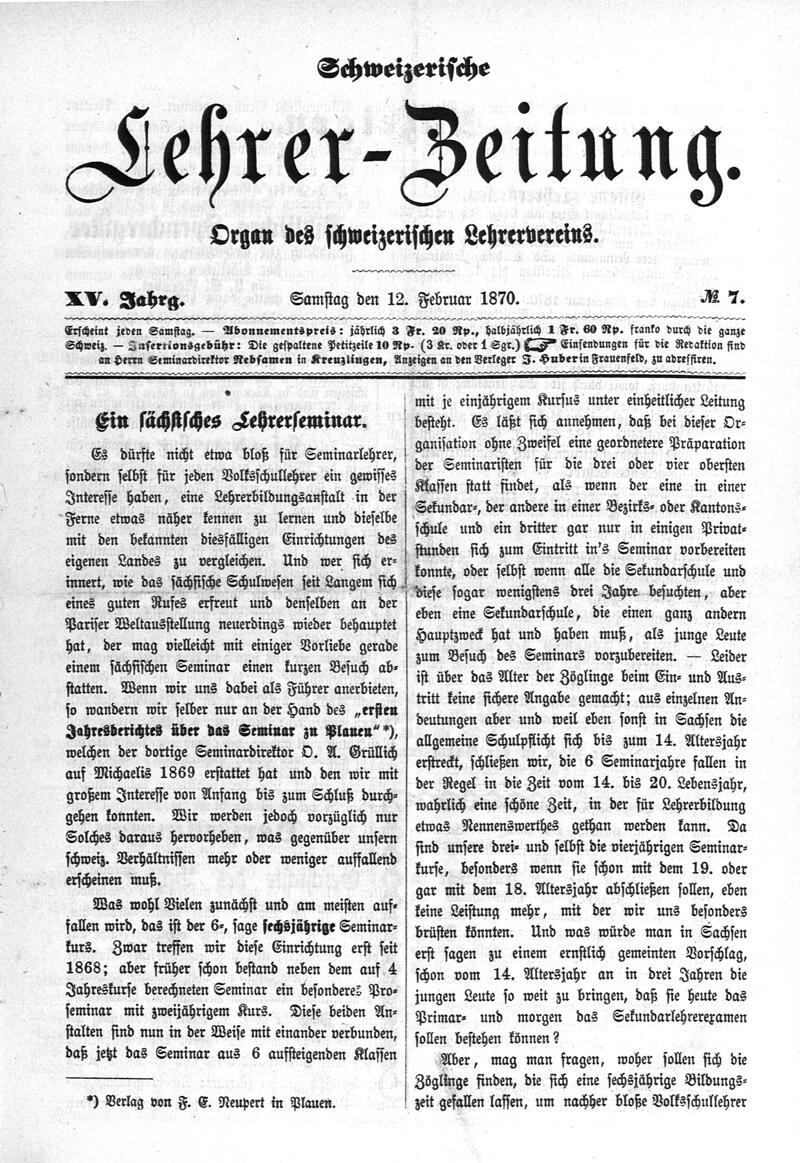 Buchumschlag - Heft 7