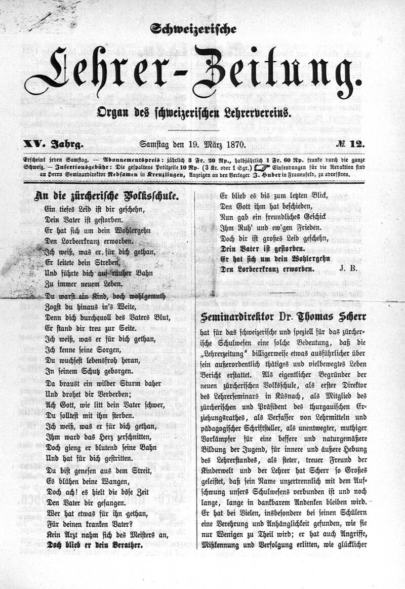 Buchumschlag - Heft 12