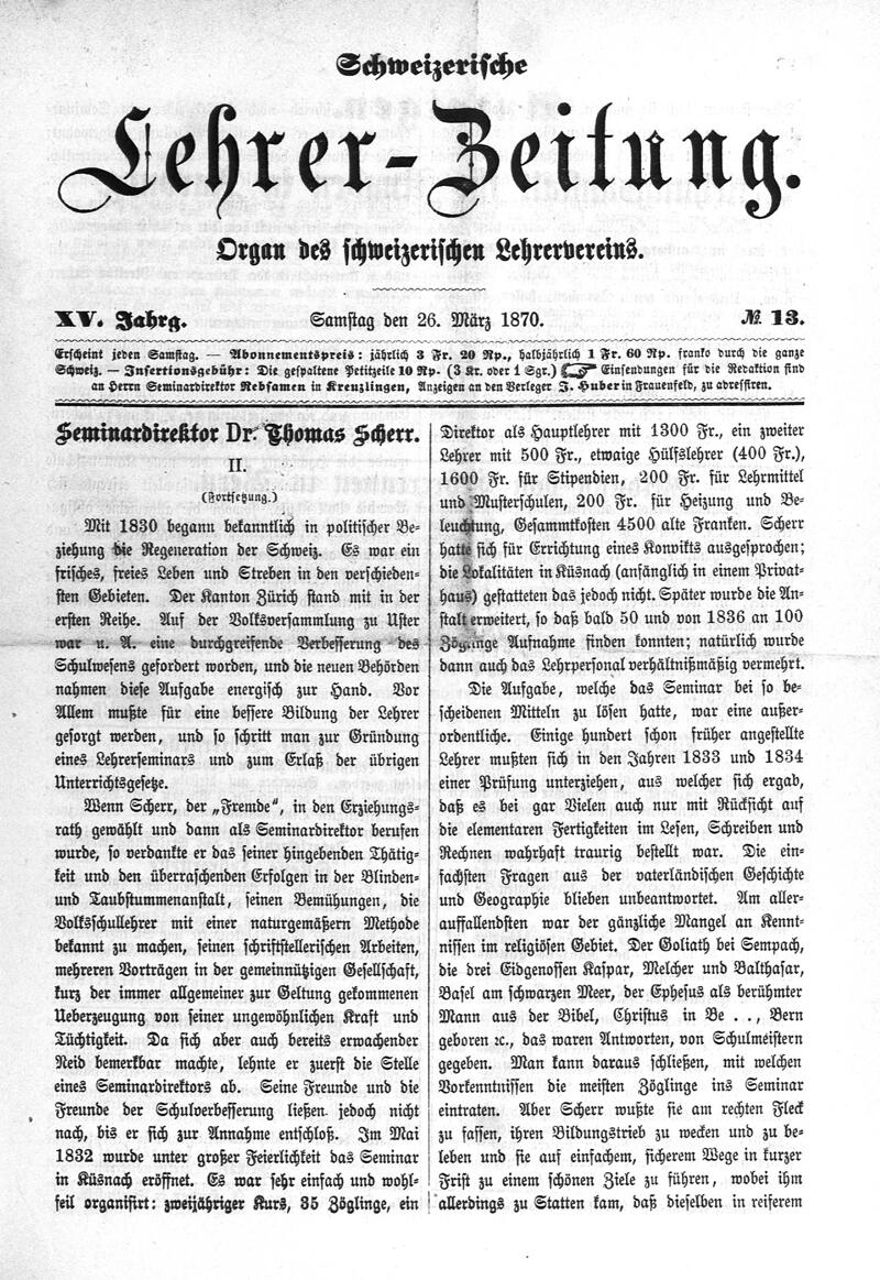 Buchumschlag - Heft 13