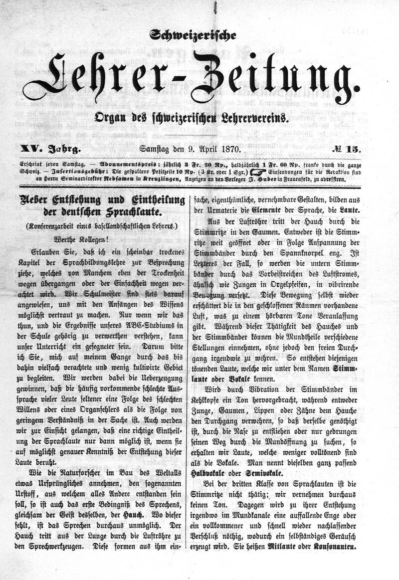 Buchumschlag - Heft 15