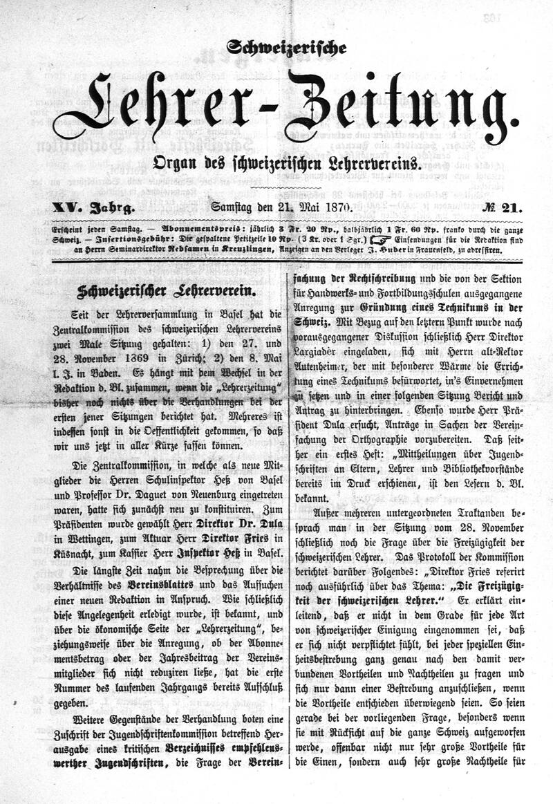 Buchumschlag - Heft 21
