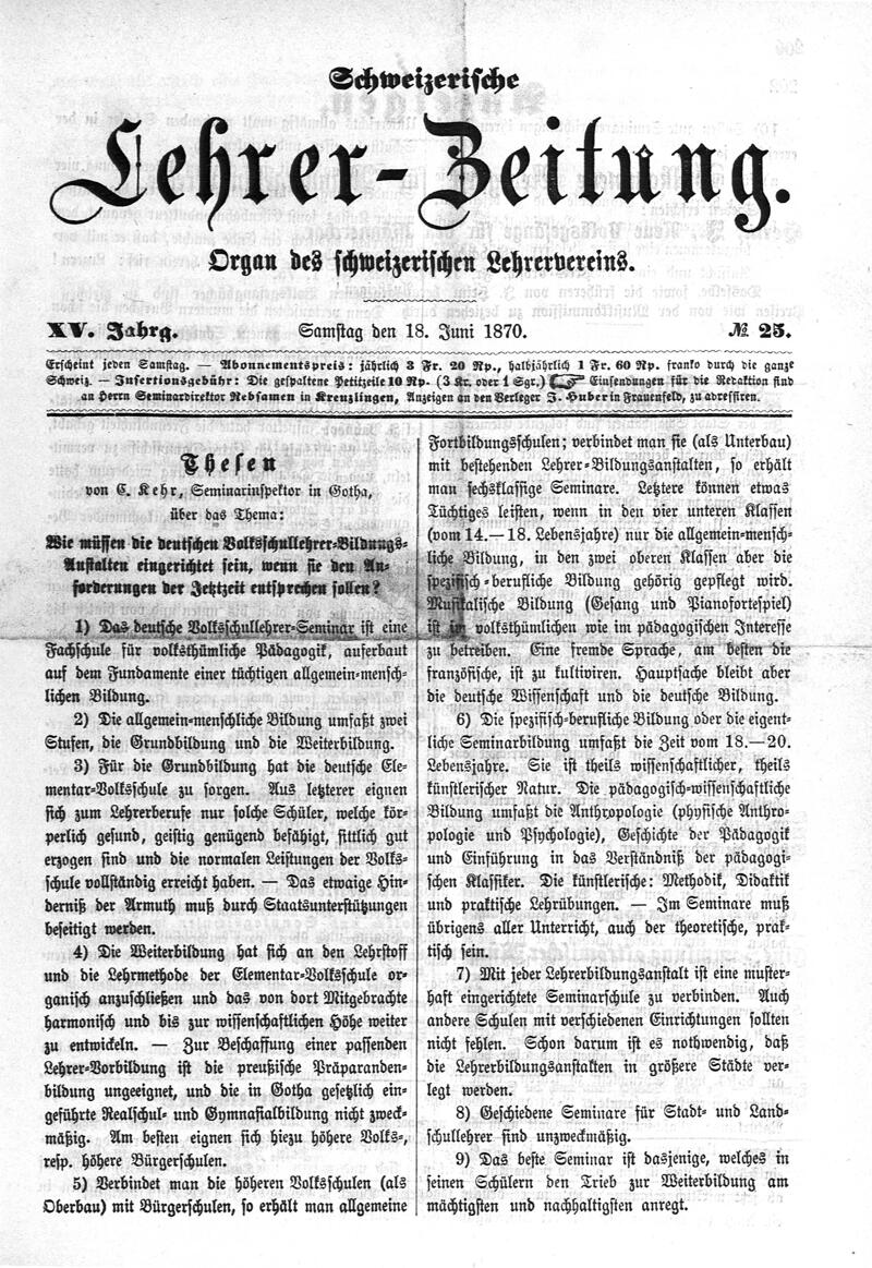 Buchumschlag - Heft 25