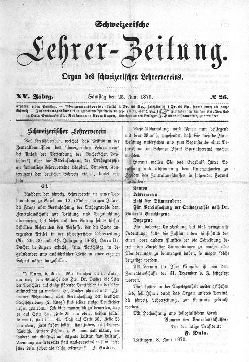 Buchumschlag - Heft 26