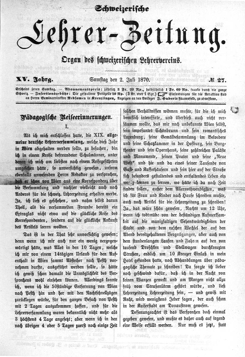 Buchumschlag - Heft 27